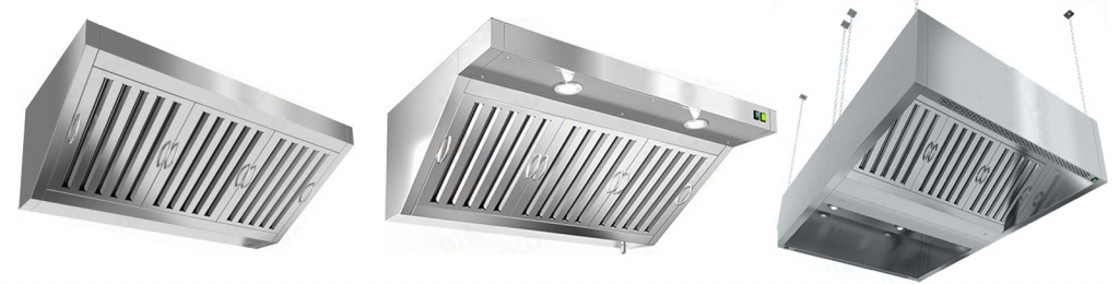 Зонты вентиляционные кухонные ЗВК