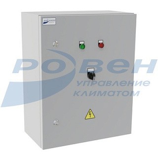 Щит управления вентиляционный с электрическим калорифером типа ЩУВЭК